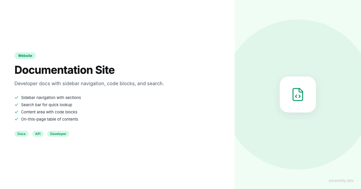 Documentation Site